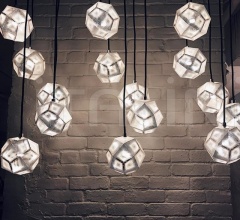 Люстра ETCH MINI CHANDELIER SOFT SILVER Люстра ETCH MINI CHANDELIER SOFT SILVER фабрика Tom Dixon