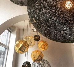 Подвесной светильник ETCH WEB BRASS Подвесной светильник ETCH WEB BRASS фабрика Tom Dixon