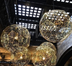 Подвесной светильник ETCH WEB BRASS Подвесной светильник ETCH WEB BRASS фабрика Tom Dixon
