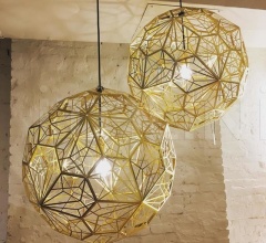 Подвесной светильник ETCH WEB BRASS Подвесной светильник ETCH WEB BRASS фабрика Tom Dixon
