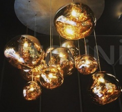 Подвесной светильник MELT PENDANT GOLD 50CM Подвесной светильник MELT PENDANT GOLD 50CM фабрика Tom Dixon