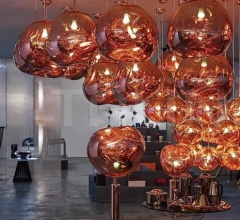Подвесной светильник MELT PENDANT COPPER 50CM Подвесной светильник MELT PENDANT COPPER 50CM фабрика Tom Dixon