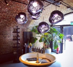 Подвесной светильник MELT PENDANT SMOKE 50CM Подвесной светильник MELT PENDANT SMOKE 50CM фабрика Tom Dixon