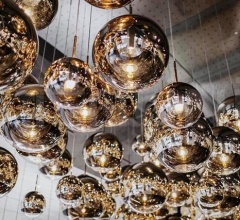 Подвесной светильник MIRROR BALL GOLD 50CM Подвесной светильник MIRROR BALL GOLD 50CM фабрика Tom Dixon