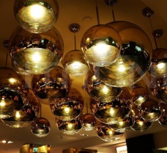 Подвесной светильник MIRROR BALL GOLD 50CM Подвесной светильник MIRROR BALL GOLD 50CM фабрика Tom Dixon