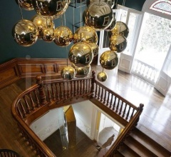 Подвесной светильник MIRROR BALL GOLD 50CM Подвесной светильник MIRROR BALL GOLD 50CM фабрика Tom Dixon