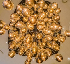 Подвесной светильник MIRROR BALL GOLD 50CM Подвесной светильник MIRROR BALL GOLD 50CM фабрика Tom Dixon