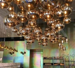 Подвесной светильник MIRROR BALL GOLD 50CM Подвесной светильник MIRROR BALL GOLD 50CM фабрика Tom Dixon