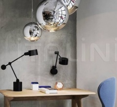 Подвесной светильник MIRROR BALL CHROME 25CM Подвесной светильник MIRROR BALL CHROME 25CM фабрика Tom Dixon