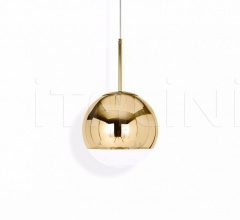 Подвесной светильник MIRROR BALL GOLD 25CM Подвесной светильник MIRROR BALL GOLD 25CM фабрика Tom Dixon