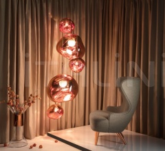 Подвесной светильник MELT LARGE ROUND Подвесной светильник MELT LARGE ROUND фабрика Tom Dixon