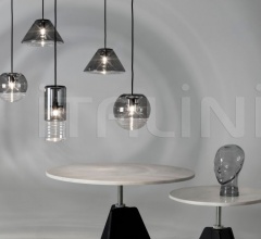 Подвесной светильник FLASK BALL SMOKE ROUND Подвесной светильник FLASK BALL SMOKE ROUND фабрика Tom Dixon