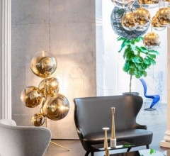 Подвесной светильник MIRROR BALL GOLD MEGA Подвесной светильник MIRROR BALL GOLD MEGA фабрика Tom Dixon