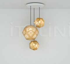 Подвесной светильник ETCH BRASS TRIO ROUND Подвесной светильник ETCH BRASS TRIO ROUND фабрика Tom Dixon