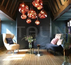 Кофейный столик FLASH TABLE CIRCLE Кофейный столик FLASH TABLE CIRCLE фабрика Tom Dixon
