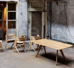 Стол обеденный SLAB TABLE Стол обеденный SLAB TABLE фабрика Tom Dixon