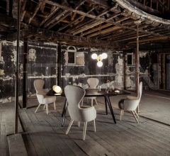 Стол обеденный SLAB TABLE Стол обеденный SLAB TABLE фабрика Tom Dixon
