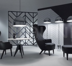 Пуф WINGBACK OTTOMAN Пуф WINGBACK OTTOMAN фабрика Tom Dixon