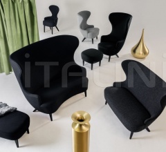 Пуф WINGBACK LONG OTTOMAN Пуф WINGBACK LONG OTTOMAN фабрика Tom Dixon