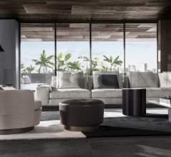 Итальянские Гостиная - Модульный диван Lawrence фабрика Minotti