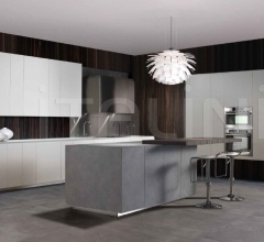 Итальянские Кухни с барной стойкой - Кухня Monolite Итальянские Кухни с барной стойкой - Кухня Monolite фабрика Scic Cucine D'Italia