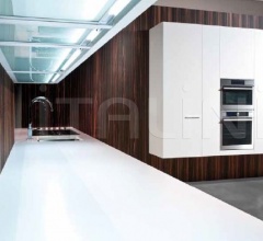 Итальянские Кухни с барной стойкой - Кухня Monolite Итальянские Кухни с барной стойкой - Кухня Monolite фабрика Scic Cucine D'Italia