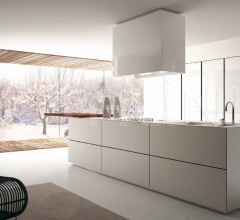 Итальянские Кухни с барной стойкой - Кухня Monolite Итальянские Кухни с барной стойкой - Кухня Monolite фабрика Scic Cucine D'Italia
