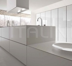 Итальянские Кухни с барной стойкой - Кухня Monolite Итальянские Кухни с барной стойкой - Кухня Monolite фабрика Scic Cucine D'Italia