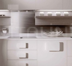 Итальянские Кухни с барной стойкой - Кухня Solobianco Итальянские Кухни с барной стойкой - Кухня Solobianco фабрика Scic Cucine D'Italia