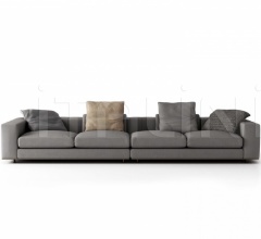 Итальянские Диваны - Модульный диван Freeman "Duvet" Итальянские Диваны - Модульный диван Freeman "Duvet" фабрика Minotti
