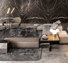 Итальянские Диваны - Модульный диван Yang Итальянские Диваны - Модульный диван Yang фабрика Minotti