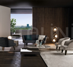 Итальянские Гостиная - Диван Creed Semi-round Lounge Sofa Итальянские Гостиная - Диван Creed Semi-round Lounge Sofa фабрика Minotti