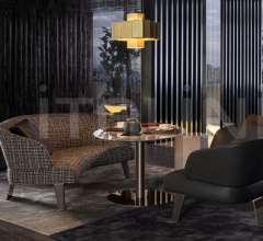 Итальянские Гостиная - Диван Creed Semi-round Lounge Sofa Итальянские Гостиная - Диван Creed Semi-round Lounge Sofa фабрика Minotti