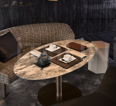 Итальянские Гостиная - Диван Creed Semi-round Lounge Sofa Итальянские Гостиная - Диван Creed Semi-round Lounge Sofa фабрика Minotti