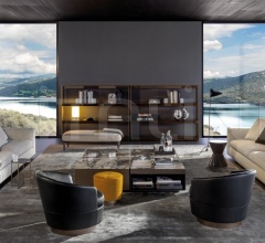 Итальянские Диваны - Модульный диван Powell Итальянские Диваны - Модульный диван Powell фабрика Minotti