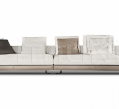 Итальянские Диваны - Модульный диван White Saddle-Hide Итальянские Диваны - Модульный диван White Saddle-Hide фабрика Minotti