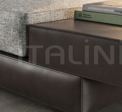 Итальянские Диваны - Модульный диван White Saddle-Hide Итальянские Диваны - Модульный диван White Saddle-Hide фабрика Minotti