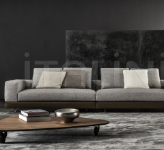 Итальянские Диваны - Модульный диван White Saddle-Hide Итальянские Диваны - Модульный диван White Saddle-Hide фабрика Minotti