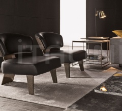 Итальянские Кресла - Кресло Creed "Wood" фабрика Minotti
