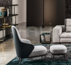 Итальянские Кресла - Кресло Leslie Bergere фабрика Minotti