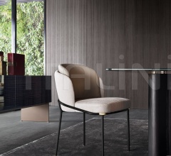 Итальянские Столовая - Стул Fil Noir Dining Итальянские Столовая - Стул Fil Noir Dining фабрика Minotti