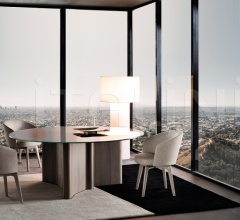 Итальянские Столовая - Стол обеденный Lou фабрика Minotti