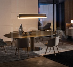 Итальянские Столовая - Стол обеденный Bellagio "Dining" Wood фабрика Minotti