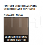 Столик Leger "Bronze" Minotti
