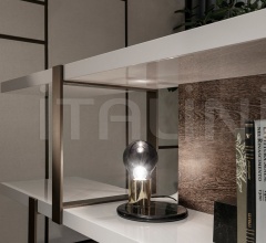 Итальянские Гостиная - Книжный стеллаж Dalton Bronze Итальянские Гостиная - Книжный стеллаж Dalton Bronze фабрика Minotti