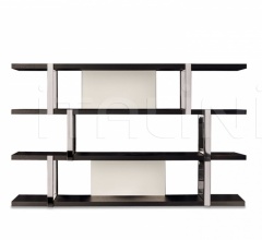 Итальянские Гостиная - Книжный стеллаж Dalton Chrome Итальянские Гостиная - Книжный стеллаж Dalton Chrome фабрика Minotti