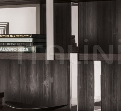 Итальянские Гостиная - Книжный стеллаж Dalton Chrome Итальянские Гостиная - Книжный стеллаж Dalton Chrome фабрика Minotti