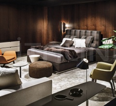 Итальянские Кровати - Кровать Powell bed.121 Итальянские Кровати - Кровать Powell bed.121 фабрика Minotti