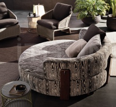 Итальянские Уличная мебель - Модульный диван Florida Итальянские Уличная мебель - Модульный диван Florida фабрика Minotti