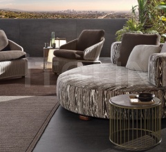 Итальянские Уличная мебель - Модульный диван Florida Итальянские Уличная мебель - Модульный диван Florida фабрика Minotti